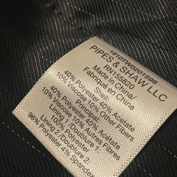 Veronica Beard Navy Cooke Dickey Metallic Lurex Tweed Jacket Blazer - Picture 10 of 11